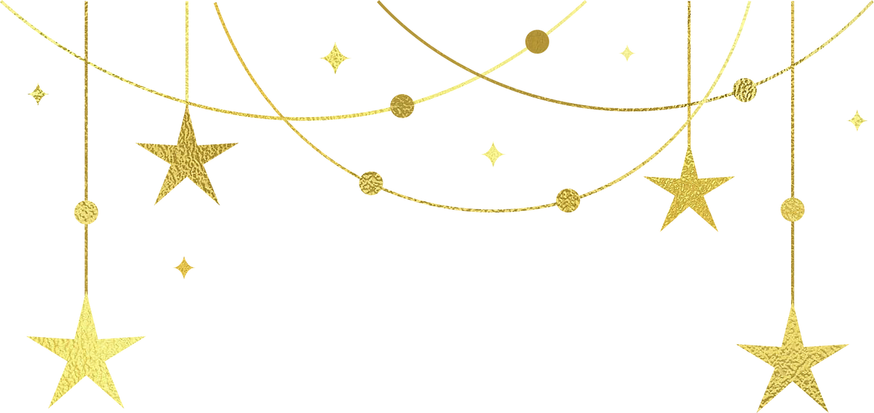 Elegant Gold New Year's Eve Bunting